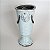 VASO DECORATIVO CIMENTO ESMALTADO AZUL CLARO COM CORRENTE E LEÃO 46 X 22 X 22 CM DECORAÇÃO - Imagem 3