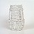 VASO DECORATIVO RESINA CORDAS 28,5 X 17,5 CM DECORAÇÃO E ARRANJOS - Imagem 2
