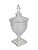 BOMBONIERE VASO DE VIDRO COM TAMPA 40 CM x 18 CM DECORAÇÃO E UTILIDADE - Imagem 2