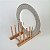 PORTA PRATOS EM BAMBU 27x12,5x12 CM UTILIDADE E PRATICIDADE - Imagem 5