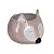 CACHEPOT RAPOSA ROSE EM CERAMICA 13 X 12,5 X 15 CM DECORAÇÃO E UTILIDADE - Imagem 2