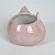 CACHEPOT RAPOSA ROSE EM CERAMICA 13 X 12,5 X 15 CM DECORAÇÃO E UTILIDADE - Imagem 3