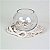 CACHEPOT SUSPENSO DE VIDRO TRANSPARENTE COM CORDAS EM MACRAMÊ 13 X 13 CM DECORAÇÃO E ARRANJOS - Imagem 3