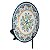 KIT 2 PRATOS DE SALADA EM CERAMICA MULTICOR FLORES MOSAICO 3 X 22 CM MESA POSTA - Imagem 2