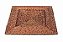 KIT 2 SOUSPLATS QUADRADOS EM RATTAN MARROM 33 X 33 CM MESA POSTA - Imagem 2