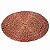 KIT 2 SOUSPLATS REDONDOS CHAPADO EM RATTAN MARROM 35 CM MESA POSTA - Imagem 2