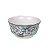 KIT 2 BOWLS EM CERAMICA ESMALTADA AZUL FLORAL TIFFANY 600 ML 7 X 14,5 CM MESA POSTA E UTILIDADE - Imagem 2