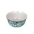 KIT 2 BOWLS EM CERAMICA ESMALTADA AZUL FLORAL TIFFANY 600 ML 7 X 14,5 CM MESA POSTA E UTILIDADE - Imagem 3