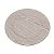 KIT 2 SOUSPLATS REDONDOS EM POLIPROPILENO COR NATURAL BORDA LISA  33 CM MESA POSTA - Imagem 2