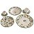 KIT 2 PRATOS FUNDOS LINHA MONACO LIMONE EM CERAMICA BRANCA ESTAMPA LIMÕES 22 CM MESA POSTA - Imagem 4