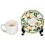 CONJUNTO XÍCARAS DE CAFÉ LINHA MONACO LIMONE EM CERÂMICA BRANCA PIRES ESTAMPA LIMÕES 70 ML MESA POSTA 6 UNIDADES - Imagem 3