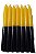 Vela palito amarelo e preto 18 cm Kg - Imagem 1