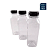 GARRAFA PET TRANSPARENTE 300ML COM 100 UNIDADES - Imagem 1