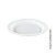 PRATO RASO Ø15CM BRANCO (PRATINHO DE sobremesa) - cx C/ 1000UN - Imagem 1