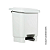 LIXEIRA C/ PEDAL EM PEAD/PP 15L BRANCA - Imagem 1