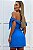 Vestido Curto Ombro a Ombro Thassia Azul - Imagem 5