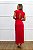 Vestido Midi Fenda Celine Vermelho - Imagem 7