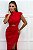 Vestido Midi Fenda Celine Vermelho - Imagem 6
