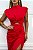 Vestido Midi Fenda Celine Vermelho - Imagem 3