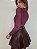 Blusa Tule Austrália Uva - Imagem 8