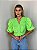 Blusa Cropped Manga Princesa Alícia Verde - Imagem 5