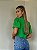 Blusa Amarração Manga Bordada Eva Verde - Imagem 6