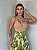 Saia Pala De Lastex Estampada Banana Verde e Rosa Farm - Imagem 4