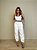 Regata Alcinha Cropped Americana Canelada Off White - Imagem 9