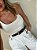 Regata Alcinha Cropped Americana Canelada Off White - Imagem 10