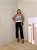 Blusa Tomara Que Caia Peplum Hebe Cinza - Imagem 2