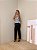 Blusa Tomara Que Caia Peplum Hebe Cinza - Imagem 7