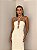 Vestido Maria Tomara Que Caia Midi Bege - Imagem 2