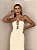 Vestido Maria Tomara Que Caia Midi Bege - Imagem 6