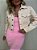 Jaqueta Trucker Com Stoned Color Creme Animale Jeans - Imagem 6