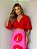 Blusa Transpasse Mangas Vermelha Farm - Imagem 3