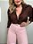 Calça Jeans  Loose Rosa Bisne Farm - Imagem 7