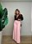 Calça Jeans  Loose Rosa Bisne Farm - Imagem 4