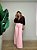 Calça Jeans  Loose Rosa Bisne Farm - Imagem 6