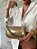 Bolsa Pequena Courino Dourada - Imagem 1