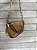 Bolsa Pequena Courino Dourada - Imagem 2