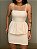 Conjunto Alfaiataria Peplum Esther Bege Areia - Imagem 3
