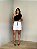 Short Anita Branco Listra Preta - Imagem 1