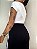 Short Anita Preto Listra Branca - Imagem 7