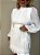 Vestido Curto Boho Boêmia Branco - Imagem 7