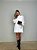 Vestido Curto Boho Boêmia Branco - Imagem 3