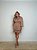 Vestido Curto Boho Boêmia Marrom Claro - Imagem 6
