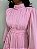 Vestido Curto Boho Boêmia Rosa Bebê - Imagem 2