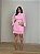 Vestido Curto Boho Boêmia Rosa Bebê - Imagem 5