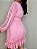 Vestido Curto Boho Boêmia Rosa Bebê - Imagem 6