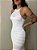 Vestido Midi Tricot Modal Trancoso Branco - Imagem 2
